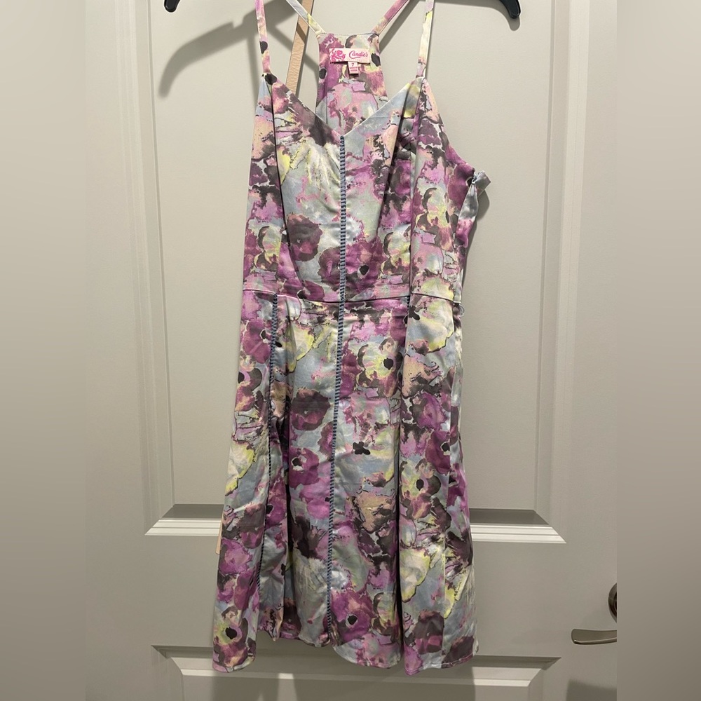 Candies Floral Dress with Belt